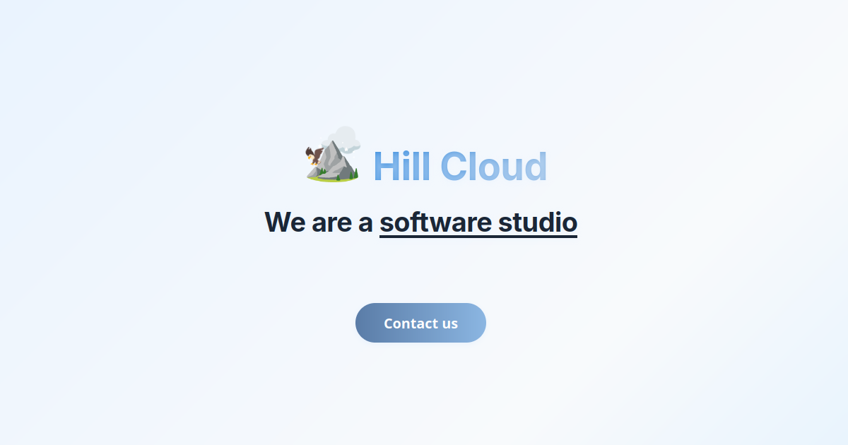 Hill Cloud site image